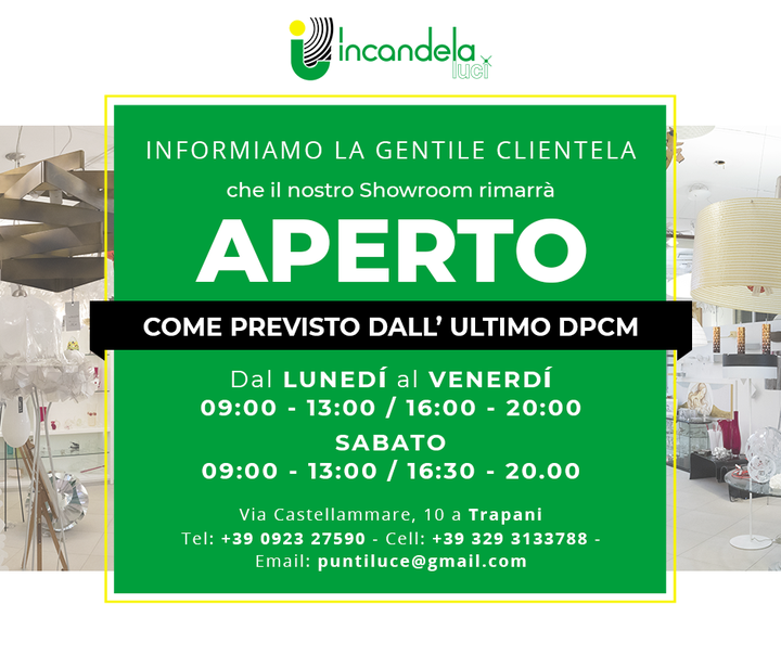 #NUOVO #DPCM #APERTI