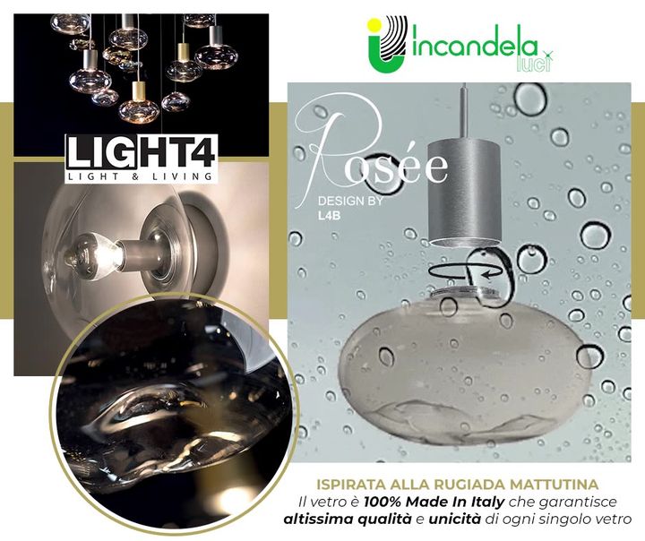 #Rosèe, sottili #gocce di #luce - LIGHT4