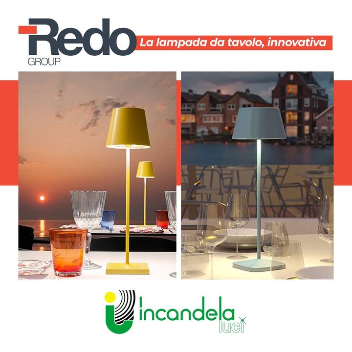 Dai un tocco di colore e luce ai tuoi ambienti con La #Nuit, la lampada da tavolo bella ed innovativa di Redo Group Italia 