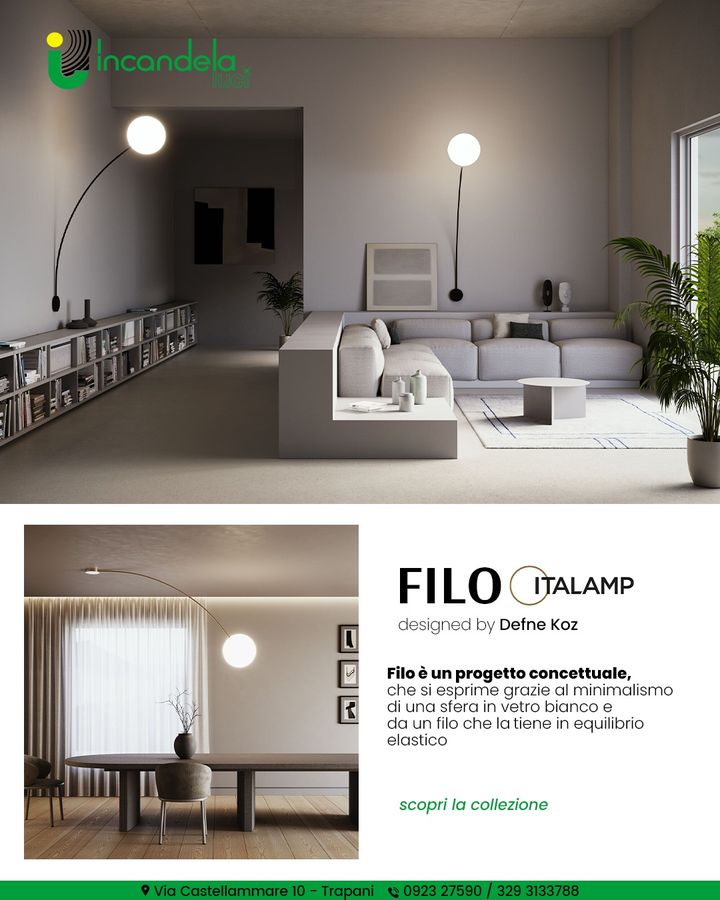 FILO - by #Italamp

Italamp presenta Filo una collezione di lampade