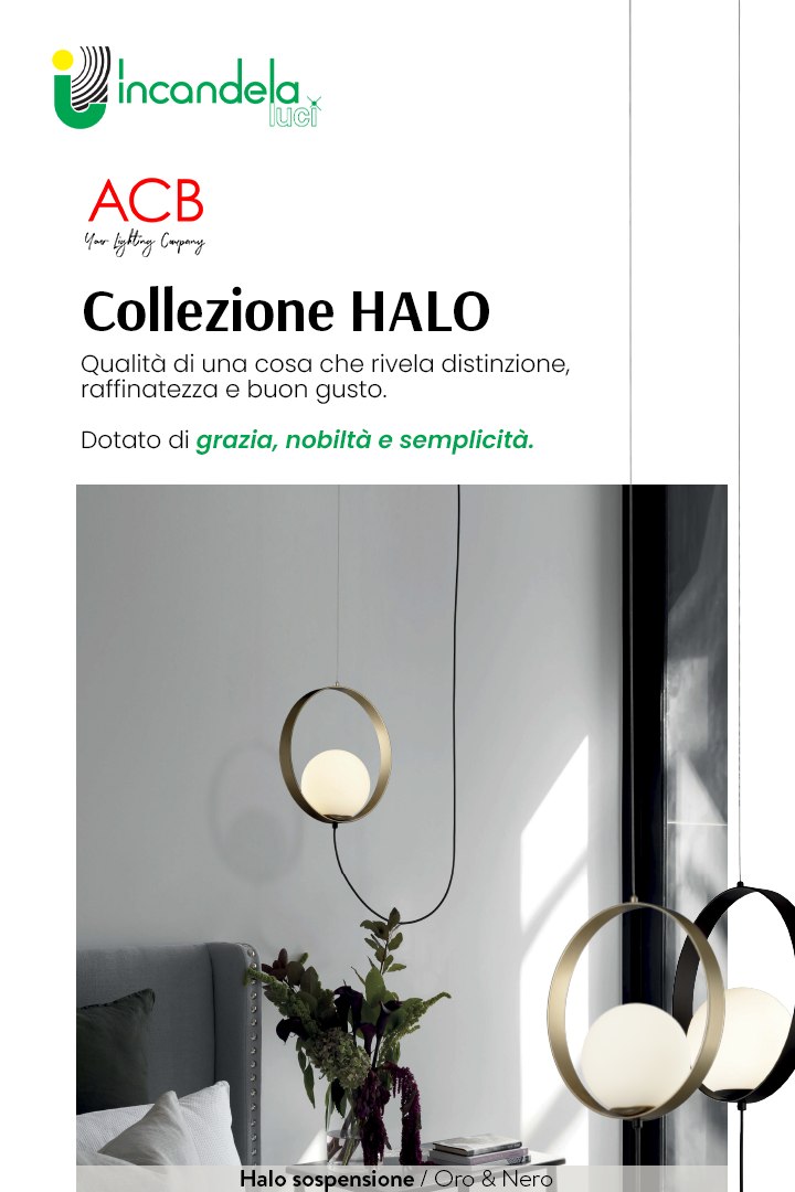 Collezione HALO - by #ACB 💡

La collezione HALO presenta una