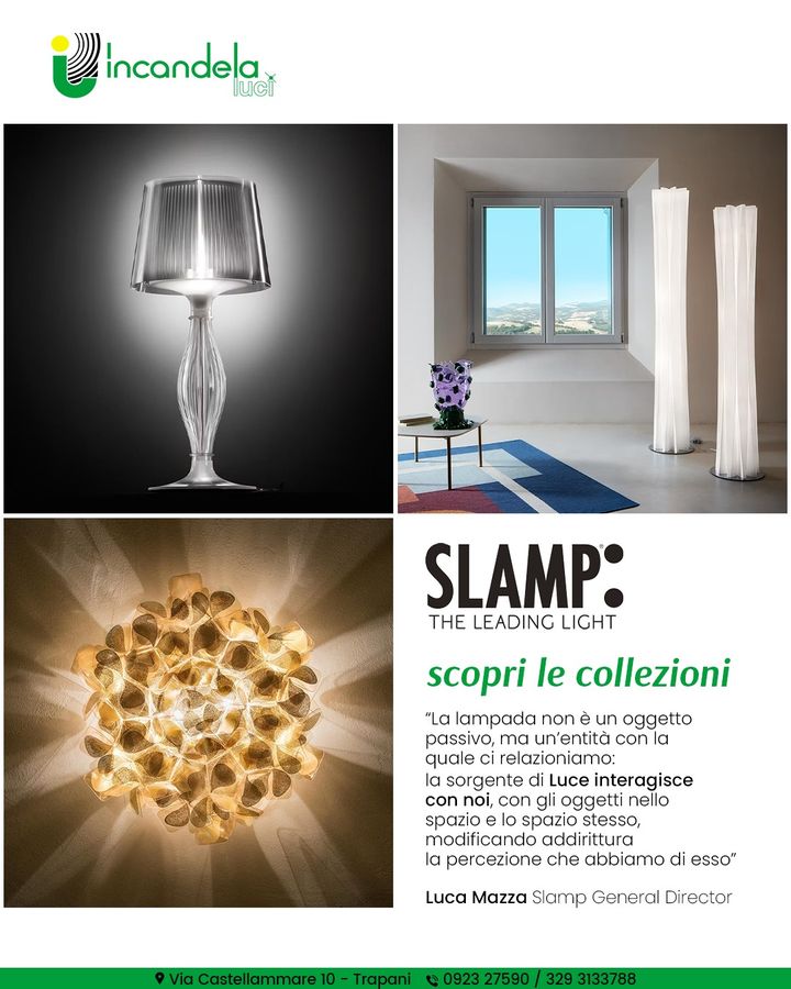 Scopri le collezioni  #SLAMP 💡✴

▶ Ogni lampada Slamp è